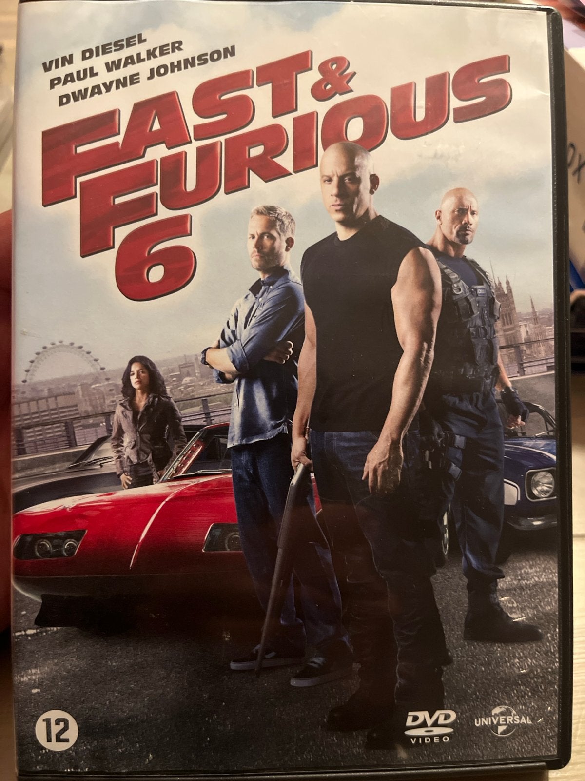 Fast & Furious 6 DVD - Actie en Avontuur, Vanaf 12 jaar, Ophalen of Verzenden, Gebruikt, Actie