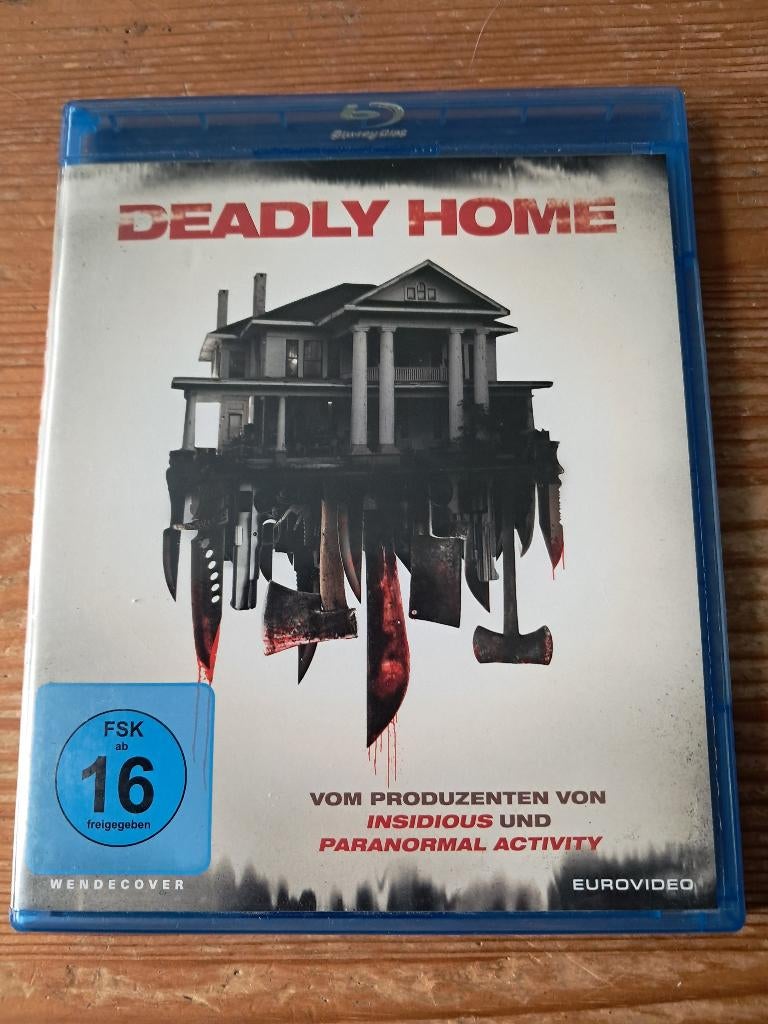 Deadly homeop blu-ray (import), Ophalen, Zo goed als nieuw, Horror