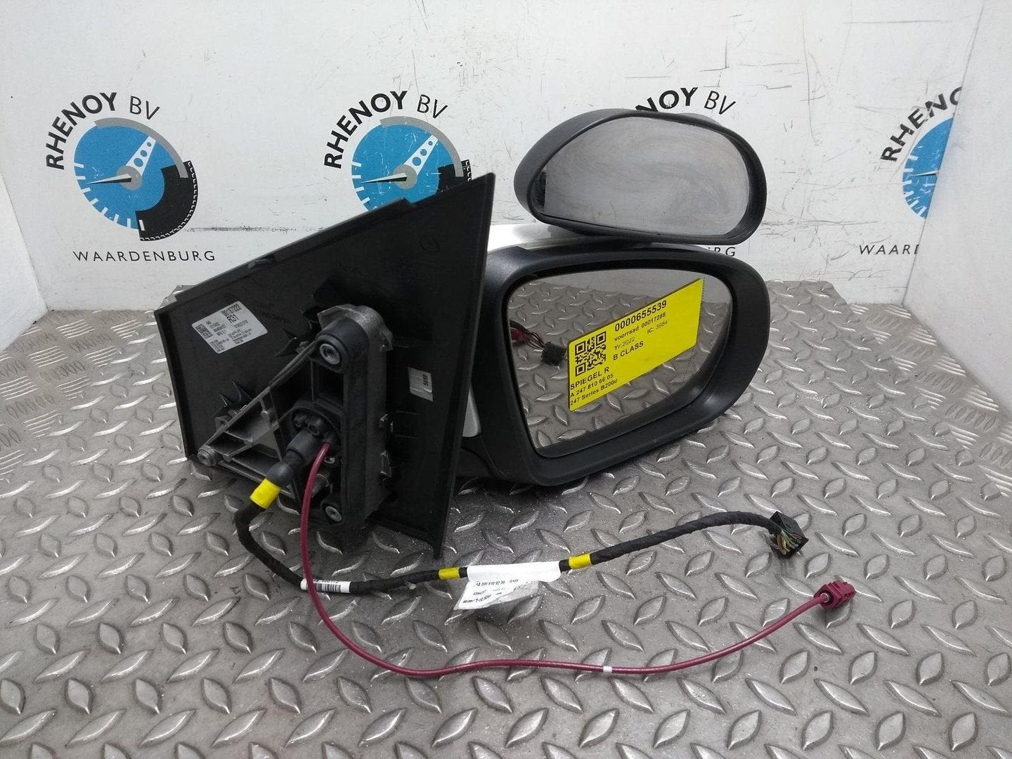 MERCEDES B CLASS W247 B200 D  SPIEGEL R 2022, Auto-onderdelen, Ophalen of Verzenden, Gebruikt, Stiba lid