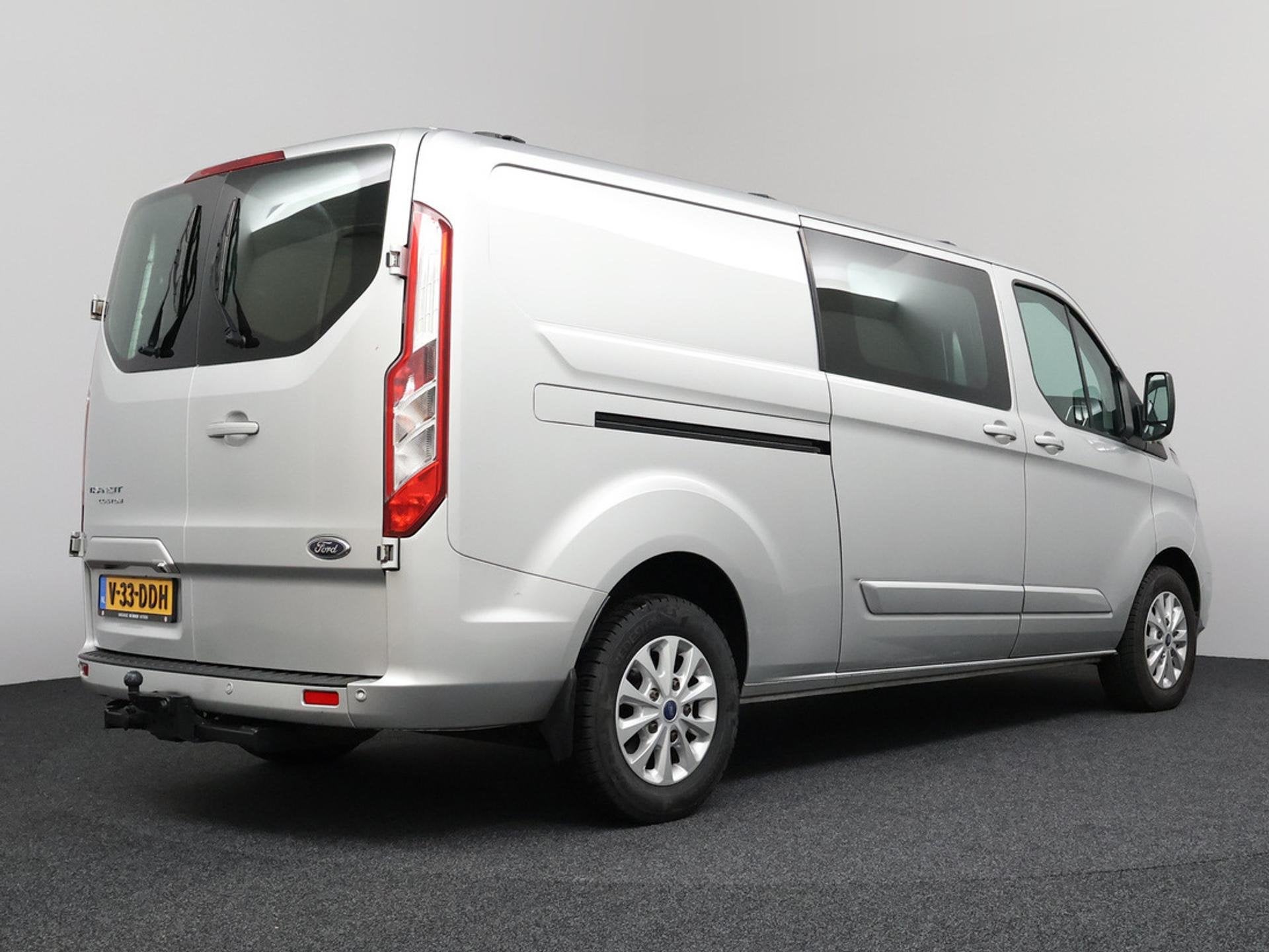 Ford Transit Custom 340 2.0 TDCI L2H1 Limited 2x schuif | Tr, Euro 6, 4 cilinders, USB, 170 pk