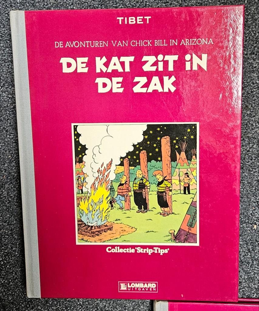 Chick Bill in Arizona: De Kat Zit In De Zak - Tibet, Eén stripboek, Ophalen of Verzenden, Gelezen