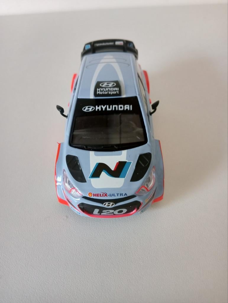 Hyundai i20 WRC Rally Auto Modelauto, Hobby en Vrije tijd, Modelauto's | 1:43, Ophalen of Verzenden, Zo goed als nieuw, Auto, Overige merken