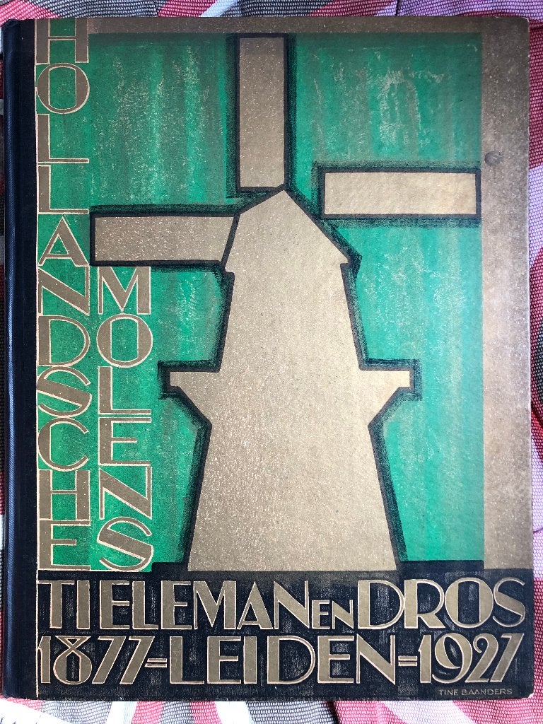 Hollandsche Molens album, Ten Bruggecate, 1927 Compleet, Verzenden, Zo goed als nieuw, Plaatjesalbum