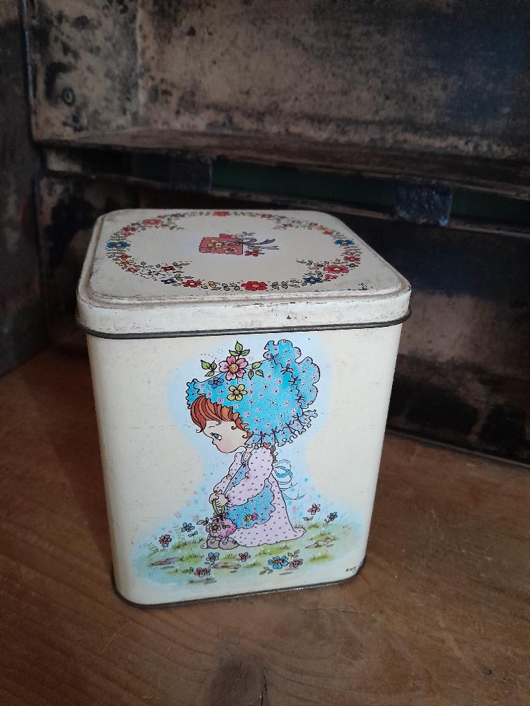 ~ Vintage Katy Jane Blik Engels Blikje, Verzamelen, Ophalen of Verzenden, Gebruikt, Overige