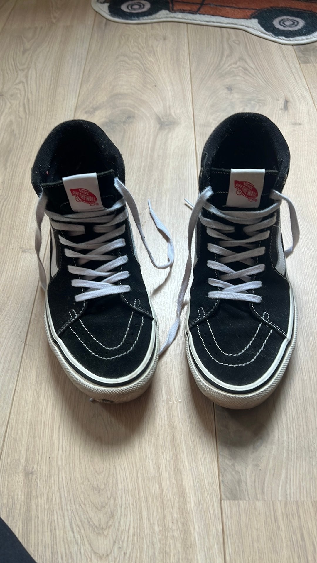 Vans skate high professional, Ophalen of Verzenden, Zo goed als nieuw, Zwart, Sneakers of Gympen