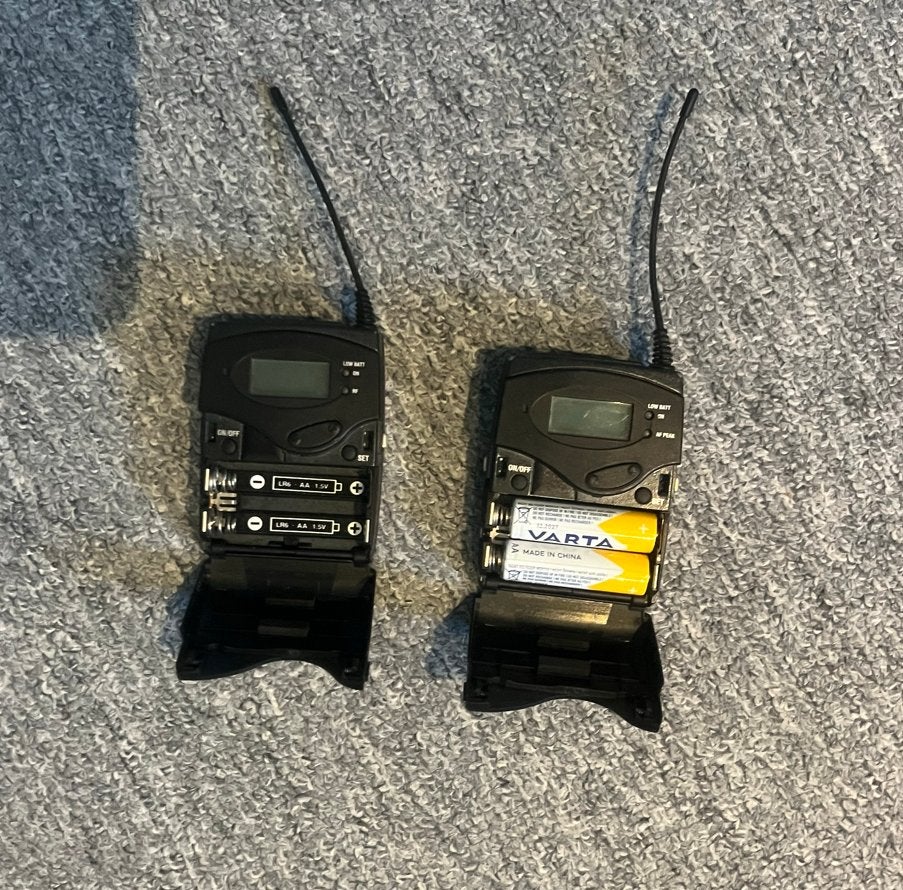Sennheiser g3 b band (zender en ontvanger), Ophalen of Verzenden, Gebruikt, Overige typen, Draadloos