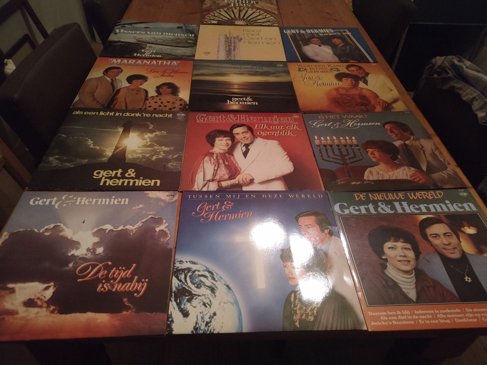 Grote collectie kerst- en religieuze LP's met opbergbox, Ophalen, 12 inch, LP