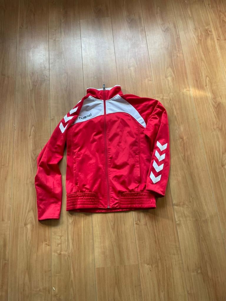 Hummel trainingspak alleen het jasje, Ophalen of Verzenden, Zo goed als nieuw, Maat 36 (S), Hummel