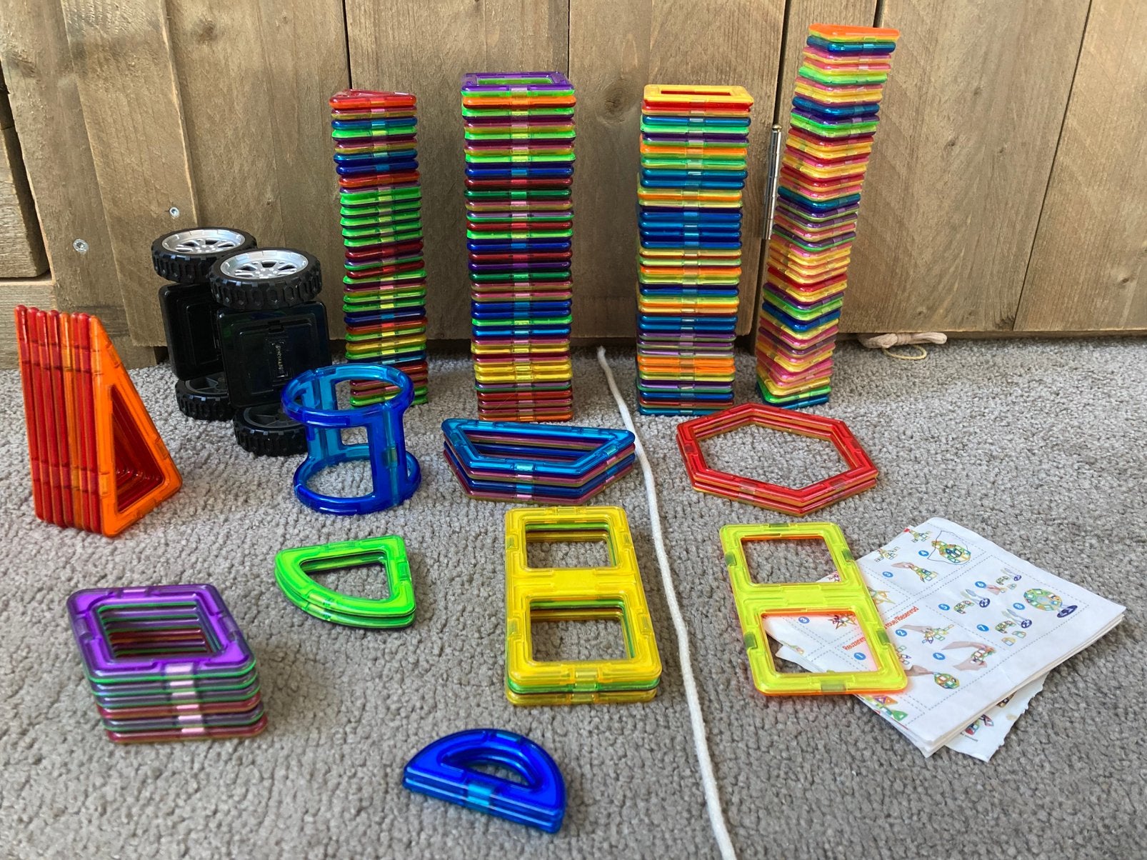 Magformers - magnetische bouwstenen, Ophalen of Verzenden, Gebruikt
