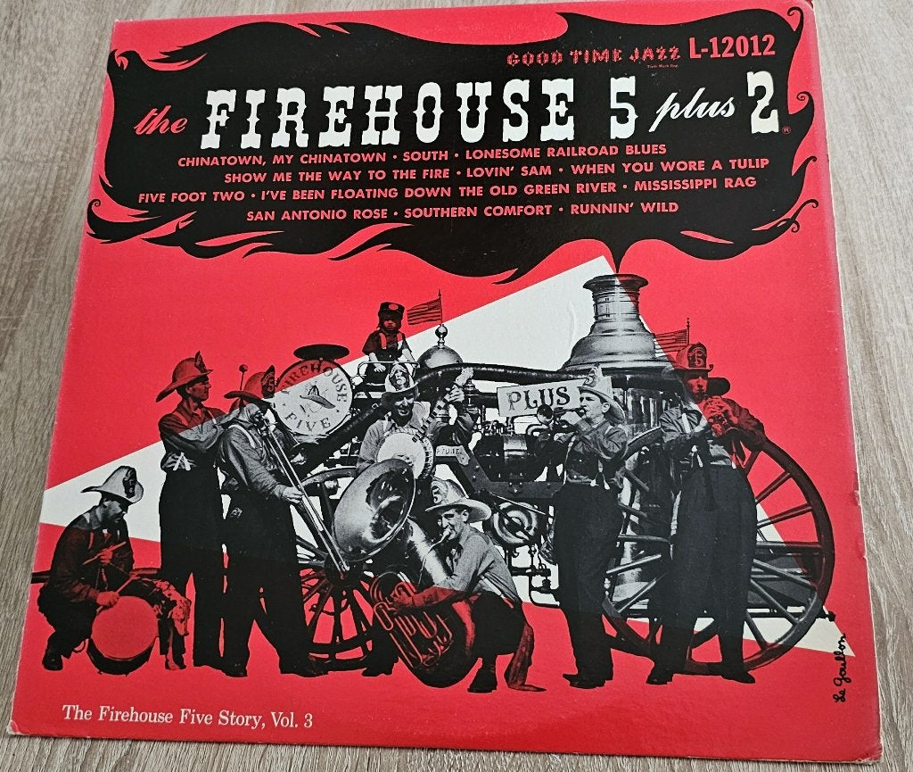 LP - Firehouse Five Plus Two - Story Vol.3, LP, Gebruikt, Ophalen of Verzenden, Jazz