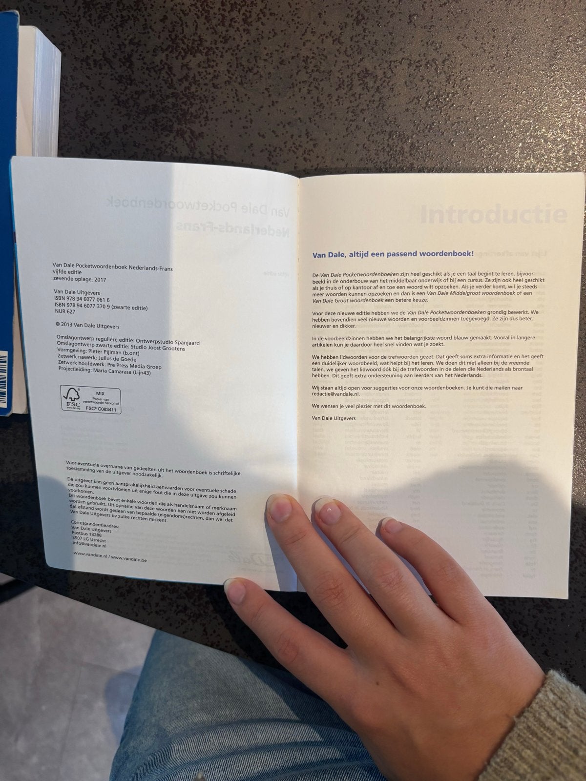 Van Dale Pocketwoordenboek Nederlands-Frans, Ophalen of Verzenden, Zo goed als nieuw, Van Dale, Frans
