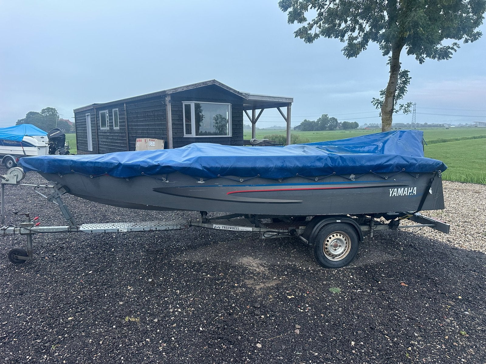 Aluminium visboot 4.70m met Suzuki motor en trailer, Ophalen, Overige merken, Gebruikt, Met afstandsbediening