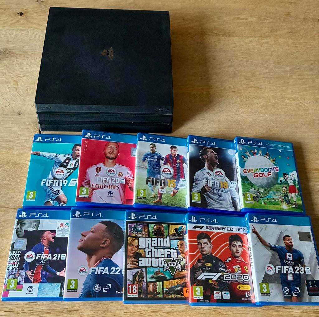 PS4 Pro 1 Tb, Spelcomputers en Games, Spelcomputers | Sony PlayStation 4, Ophalen, Gebruikt, Met harde schijf, 1 TB