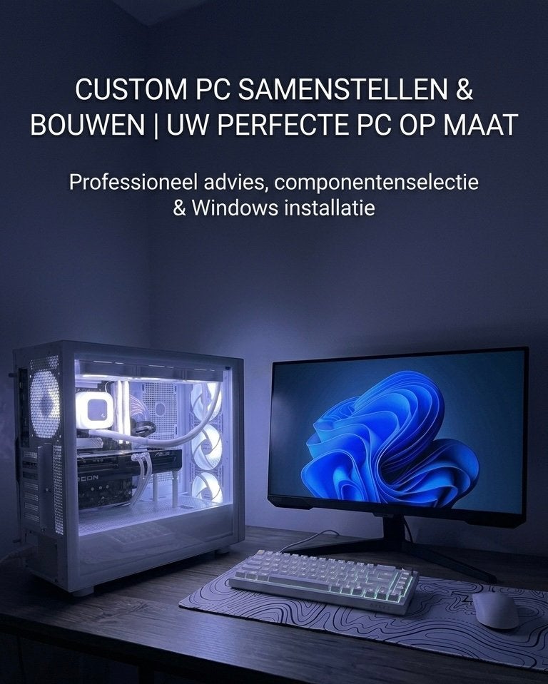 Custom Game PC op Maat | Advies, Bouwen & Windows Service, Computers en Software, Desktop Pc's, Ophalen of Verzenden, Zo goed als nieuw