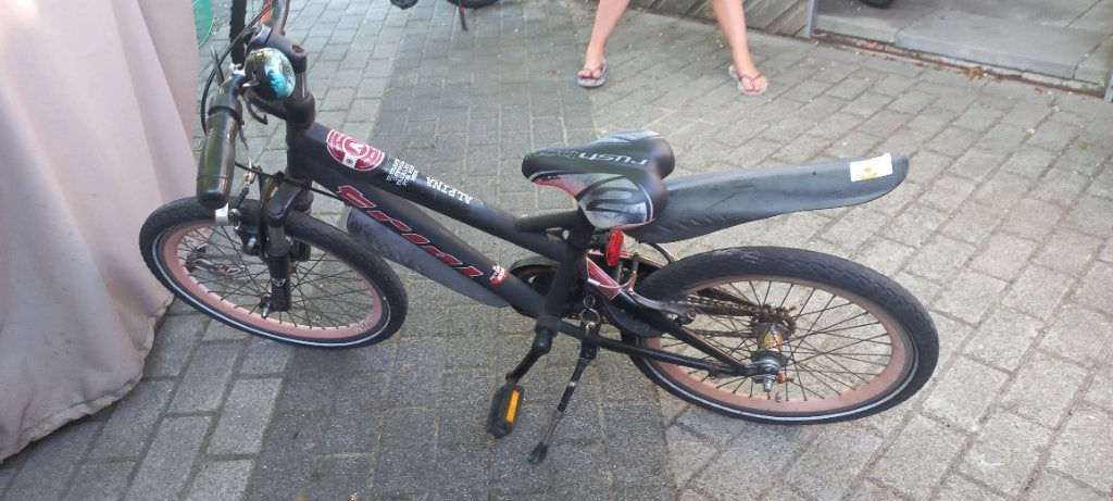 Fiets, Fietsen en Brommers, Fietsen | Jongens, Ophalen, Terugtraprem, Gebruikt, Handrem
