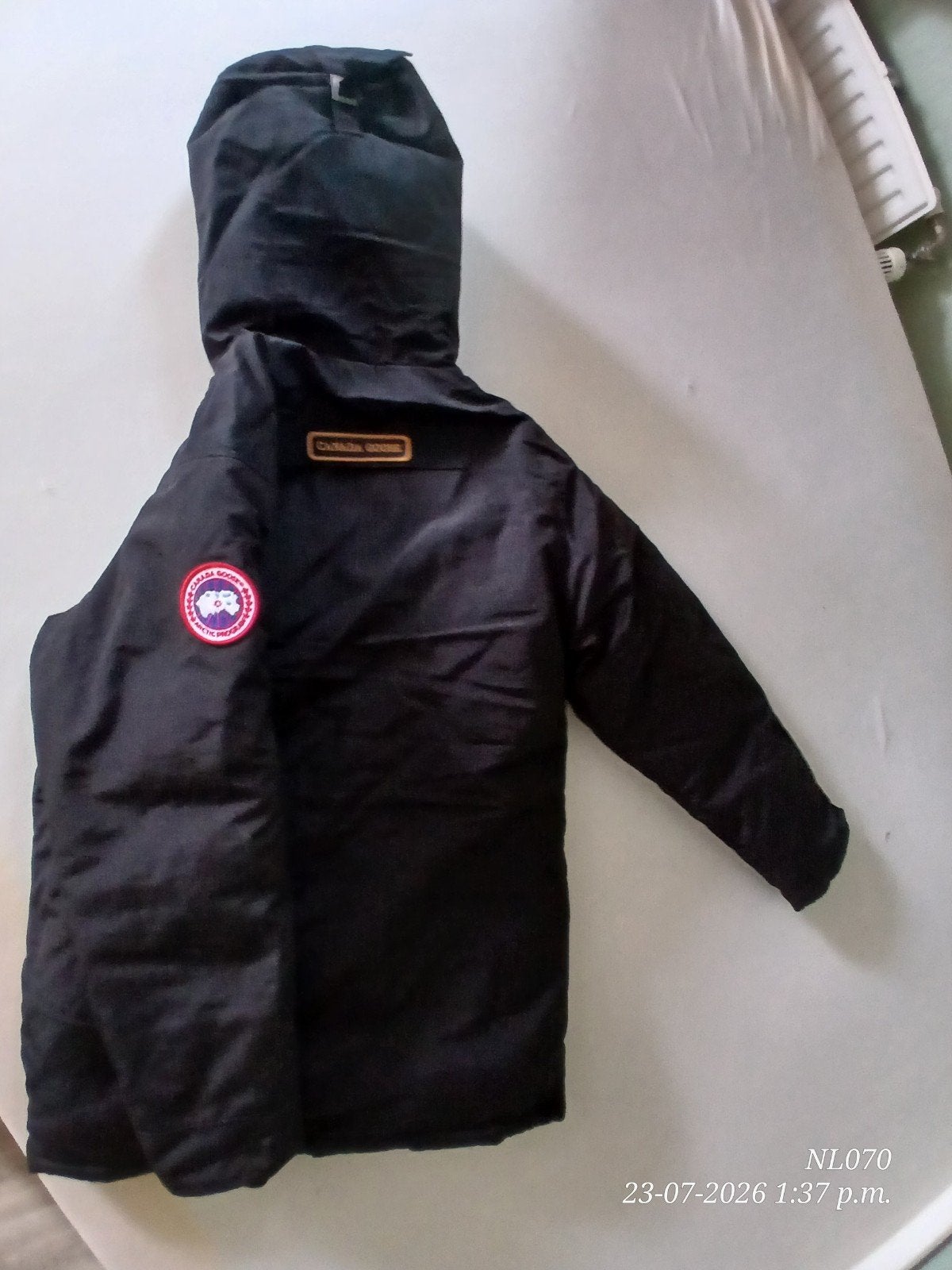 Canada Goose jas zwart, maat S/P, Ophalen of Verzenden, Zo goed als nieuw, Maat 36 (S), Canada Goose