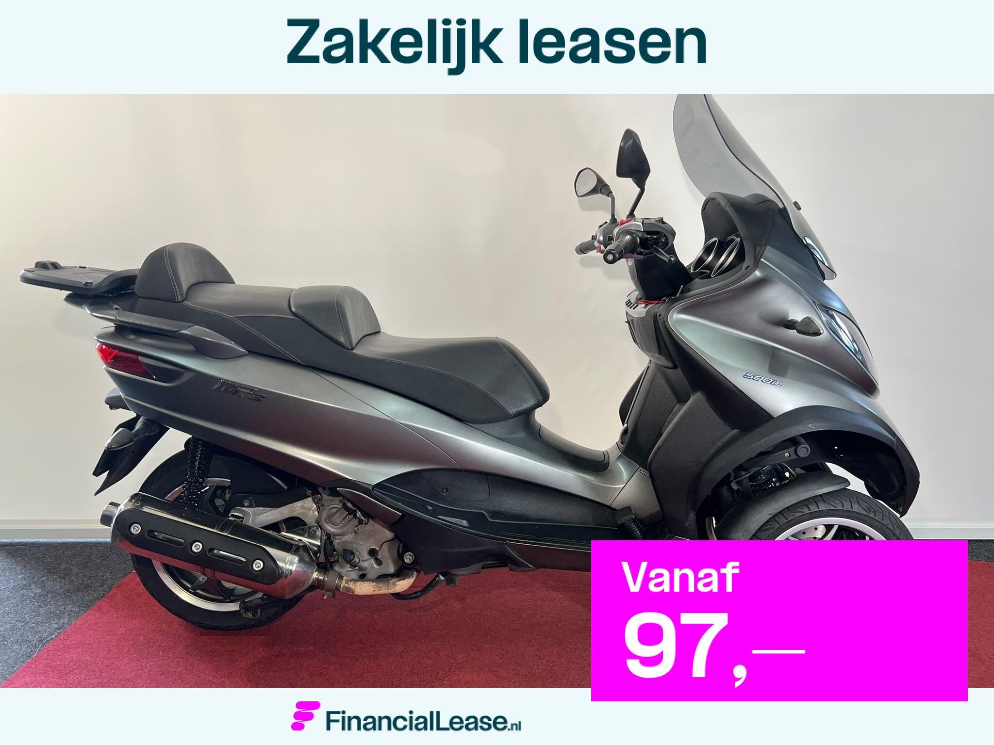 Piaggio 500 LT MP3 Sport ABS, Motoren, Motoren | Piaggio, Scooter, 493 cc, Bedrijf, Traction Control