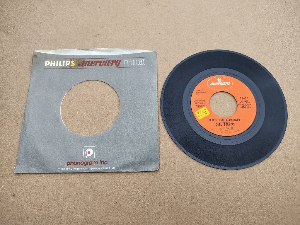 Single: Carl Perkins - Dixiefried (1973) USA, Verzenden, Gebruikt, 7 inch, Pop