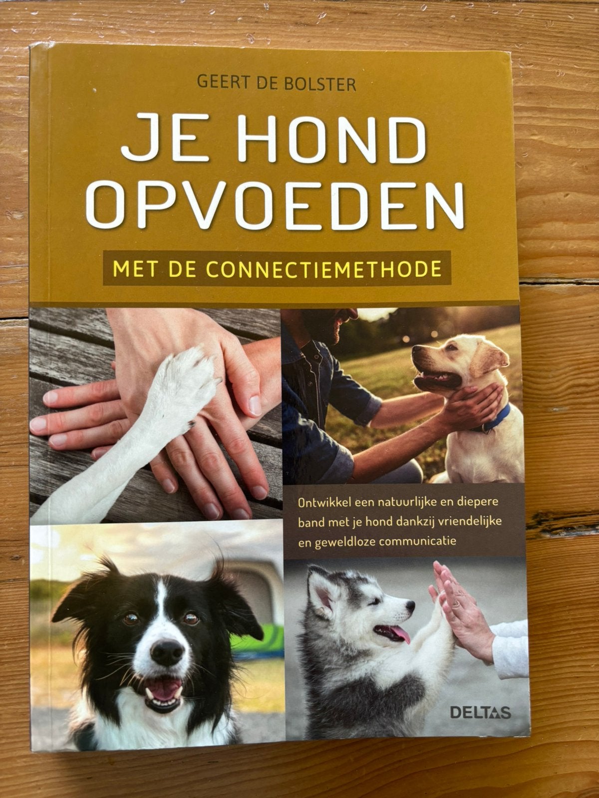 Je hond opvoeden met de connectiemethode- Geert de Bolster, Ophalen of Verzenden, Honden
