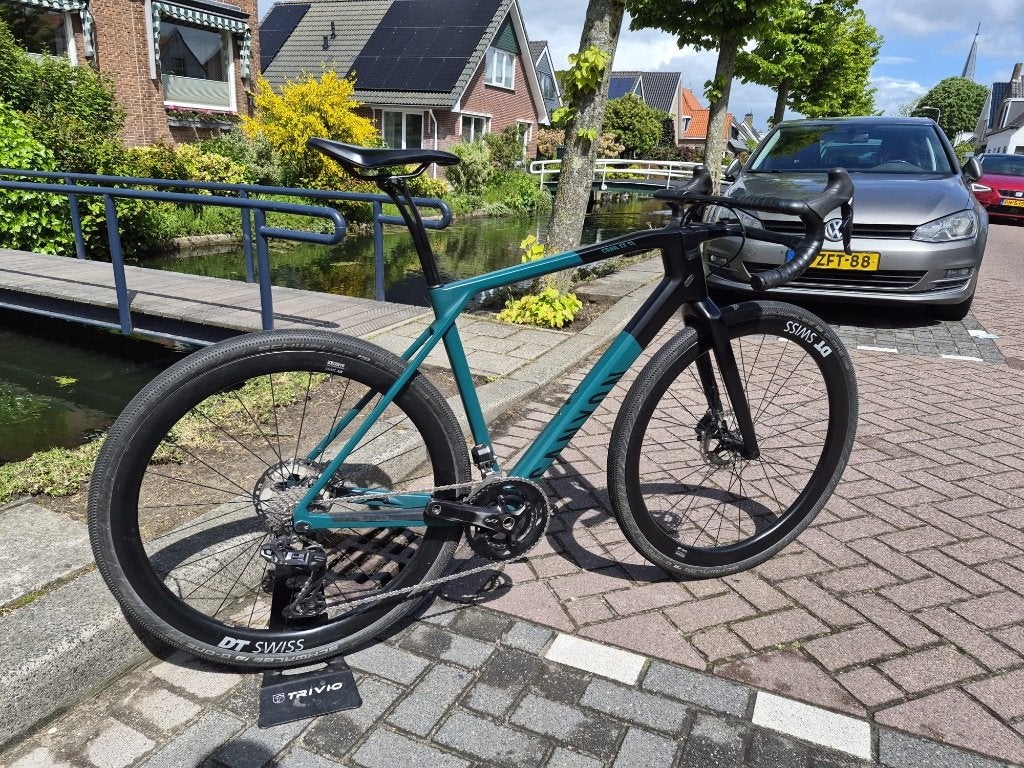 Canyon Grail CF SL 8.0 Shimano Di2 2x11 DT Swiss wiel Medium, Fietsen en Brommers, Fietsen | Racefietsen, 28 inch, Carbon, Zo goed als nieuw