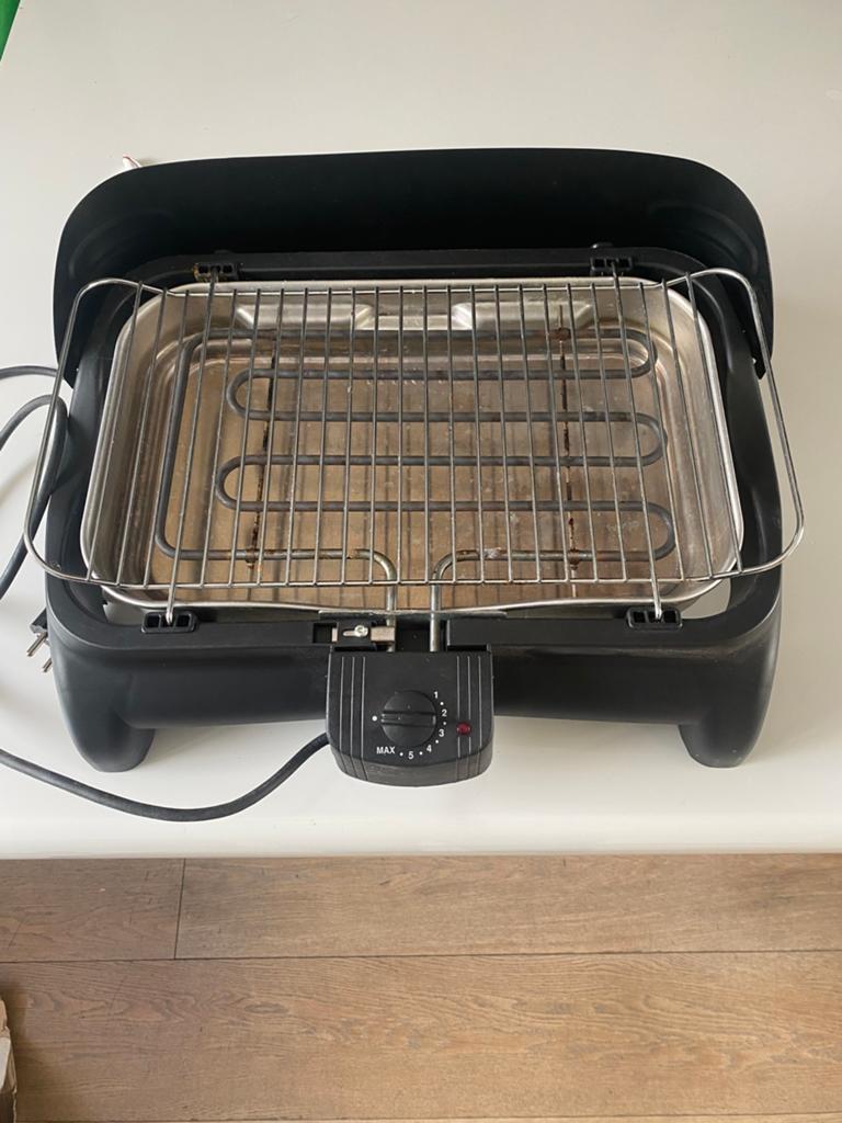Elektronische barbecue, Tuin en Terras, Elektrische barbecues, Ophalen, Gebruikt