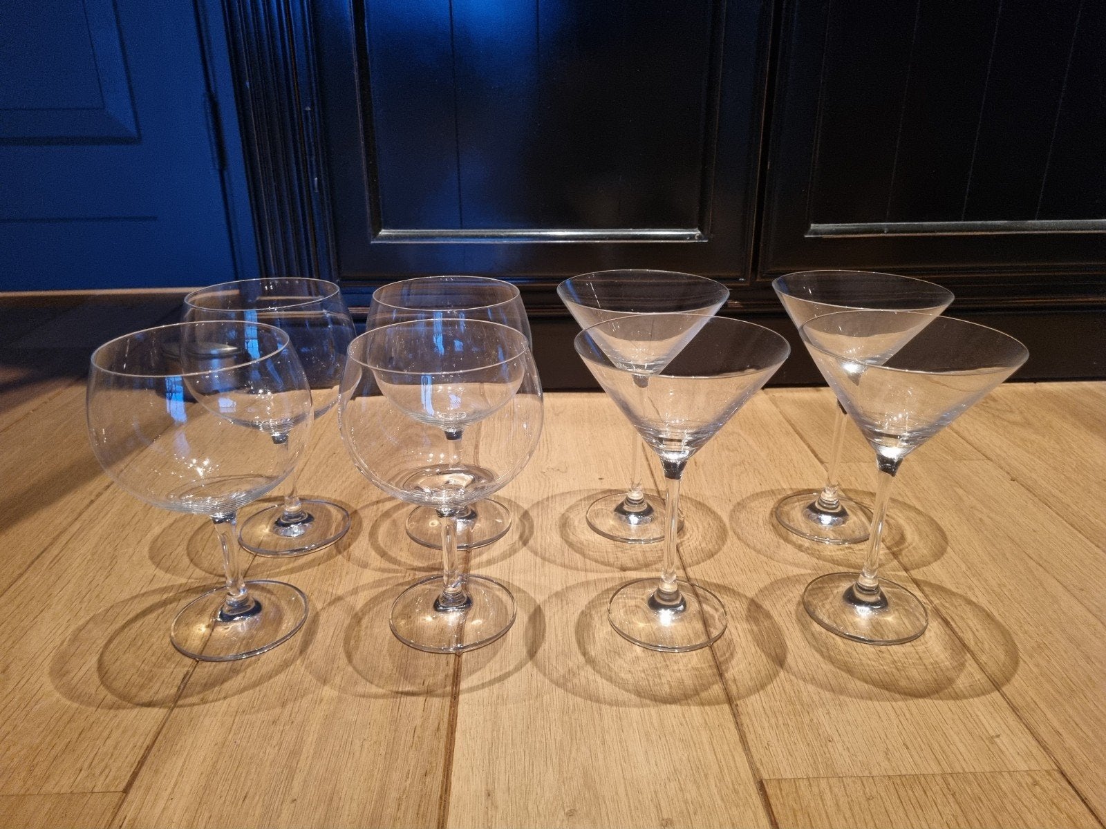 Gin tonic en martini glazen, Verzamelen, Glas en Borrelglaasjes, Ophalen of Verzenden, Zo goed als nieuw, Overige typen