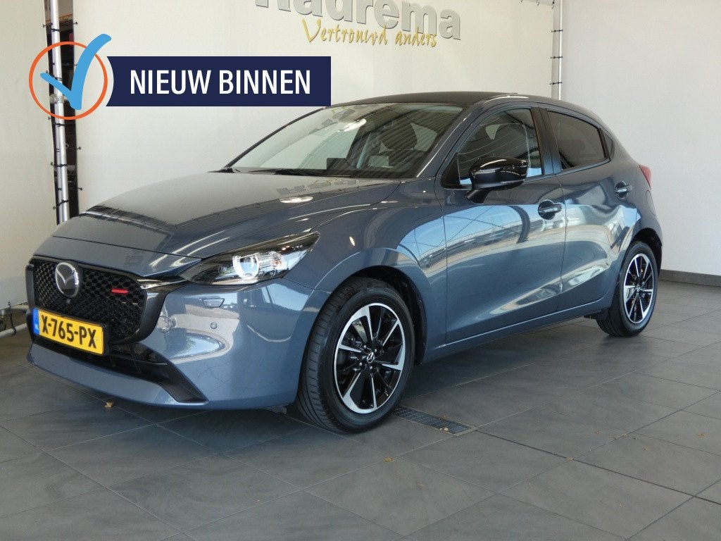 Mazda 2 Skyacative-G 90 Pk Homura AKA ! Driver pack ! zeldza, Dealer onderhouden, 4 cilinders, Origineel Nederlands, Bedrijf