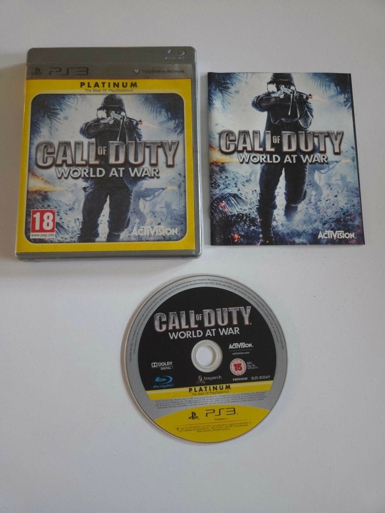 Playstation 3 (PS3) - Call of Duty World At War - 11240, Vanaf 18 jaar, Shooter, Ophalen of Verzenden, Zo goed als nieuw