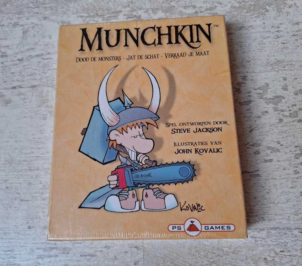 Leuk spel MUNCHKIN nieuw geseald, Vijf spelers of meer, Ophalen of Verzenden, Nieuw