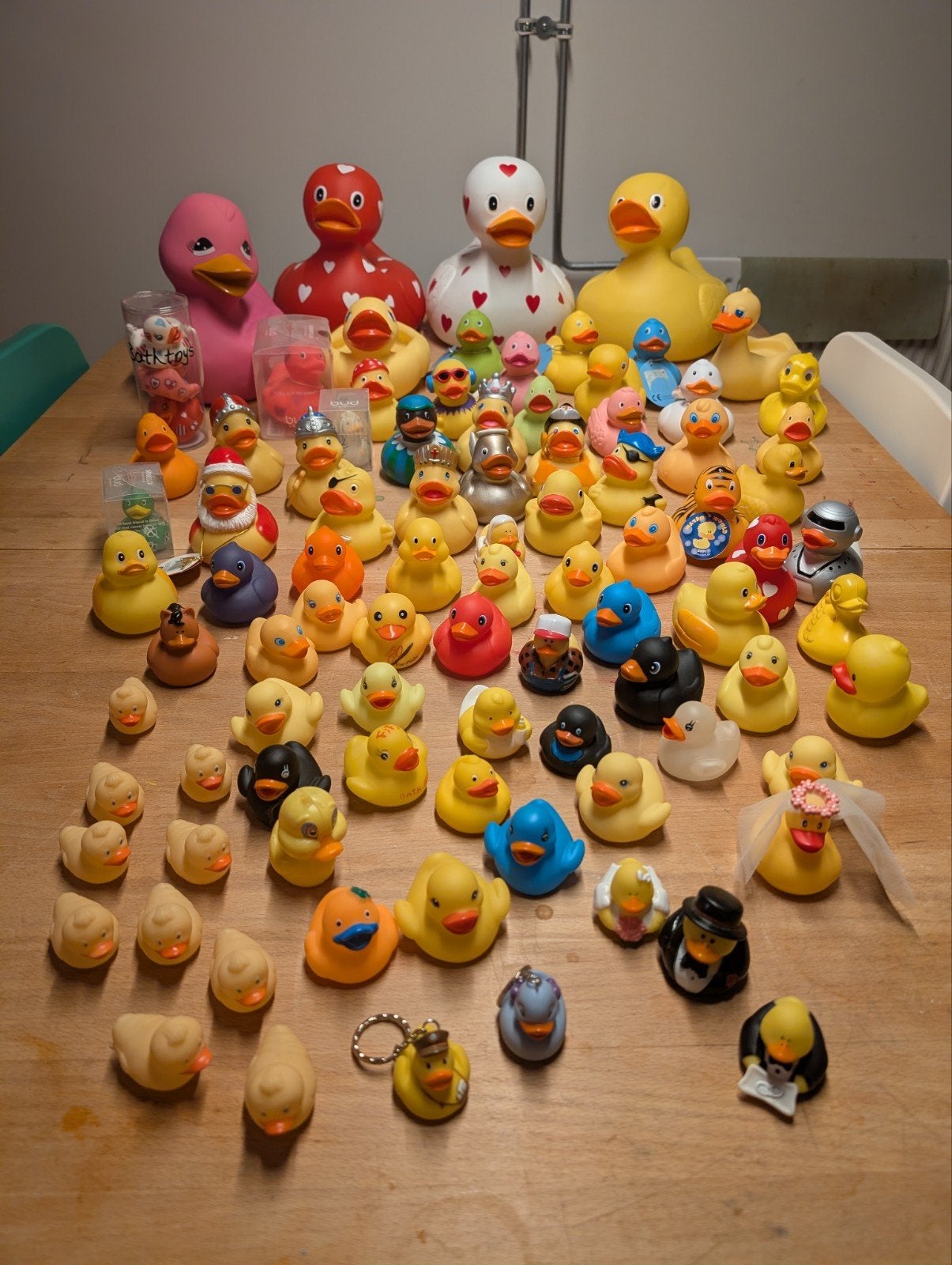 Grote verzameling badeendjes, diverse thema's, Ophalen of Verzenden, Zo goed als nieuw, Jongen of Meisje