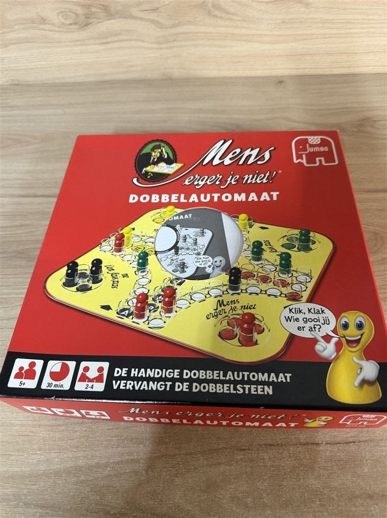 mens erger je niet dobbelautomaat - s6498, Verzenden, Zo goed als nieuw