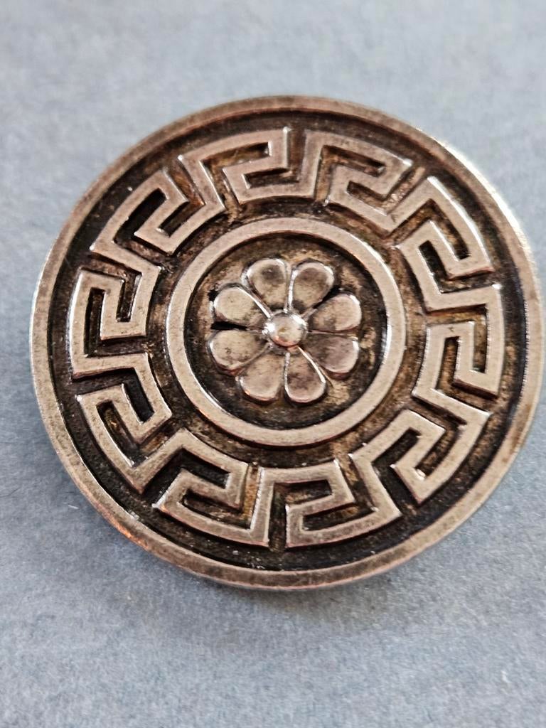Vintage SASA sjaal clip 3 cm, Overige materialen, Gebruikt, Minder dan 4 cm, Ophalen of Verzenden