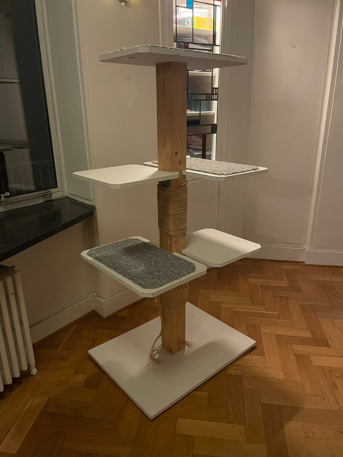 Katten krabpaal, Dieren en Toebehoren, Ophalen, Gebruikt, Krabpaal