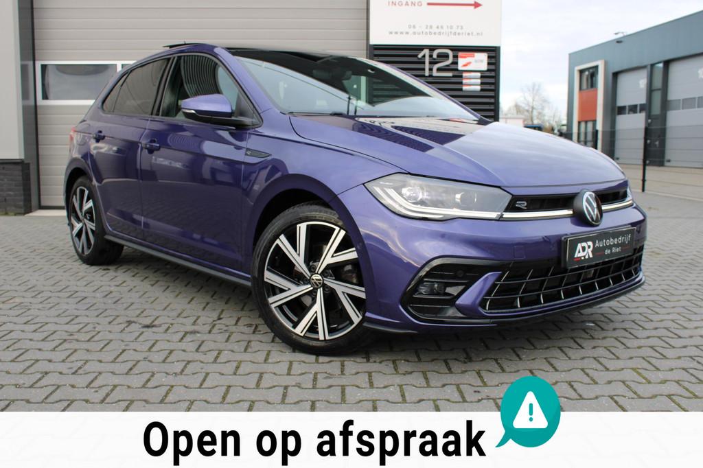Volkswagen Polo 1.0 TSI 110PK 3X R-Line Business/PANO/IQ/CAM, Stof, Gebruikt, Origineel Nederlands, Automatische klimaatregeling