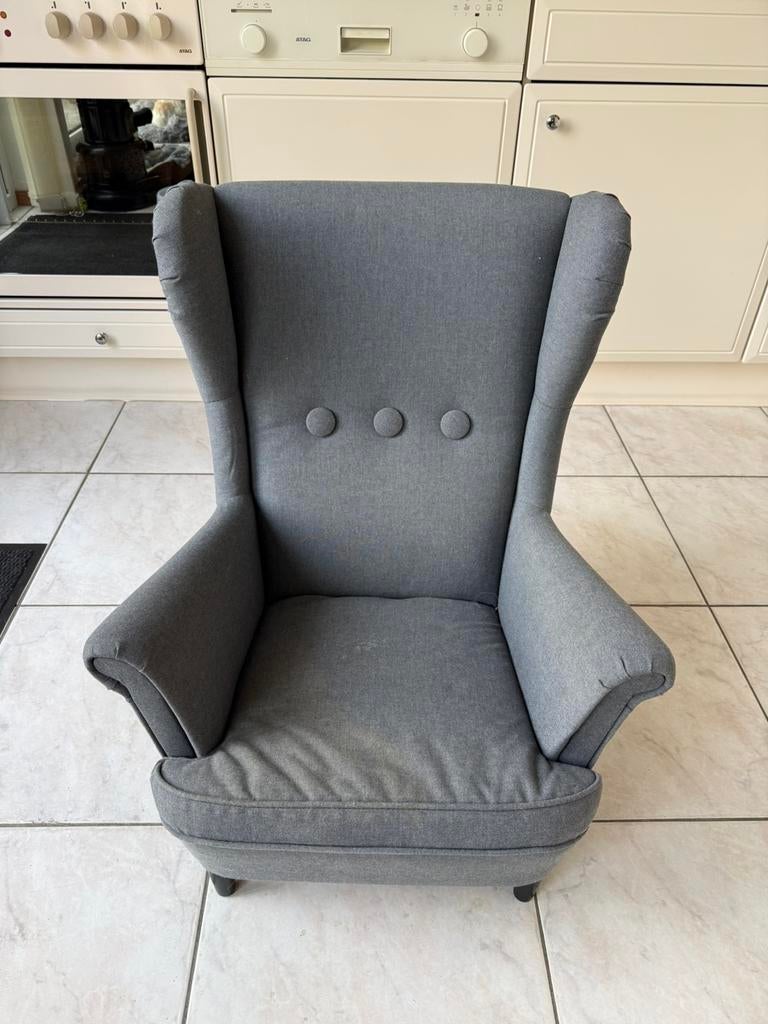 Ikea strandmon kinder stoel, Ophalen, Gebruikt, 75 tot 100 cm, 50 tot 75 cm