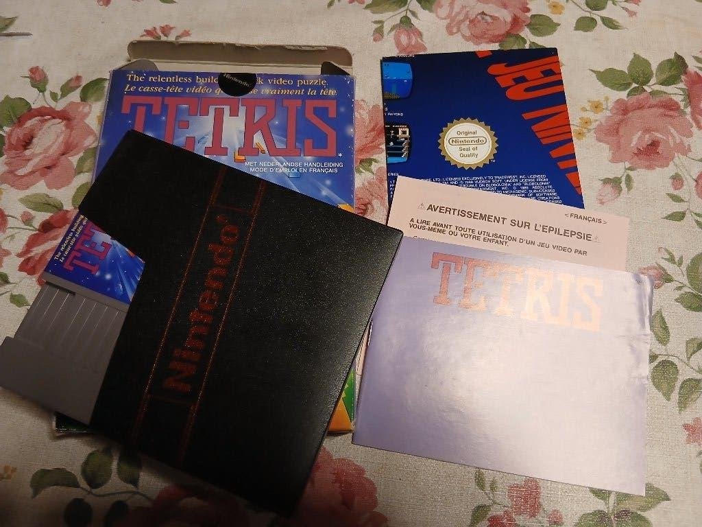 Tetris NintendoNES PAL/FAH compleet +Nederlandse handleiding, Puzzel en Educatief, Gebruikt, Verzenden, 1 speler