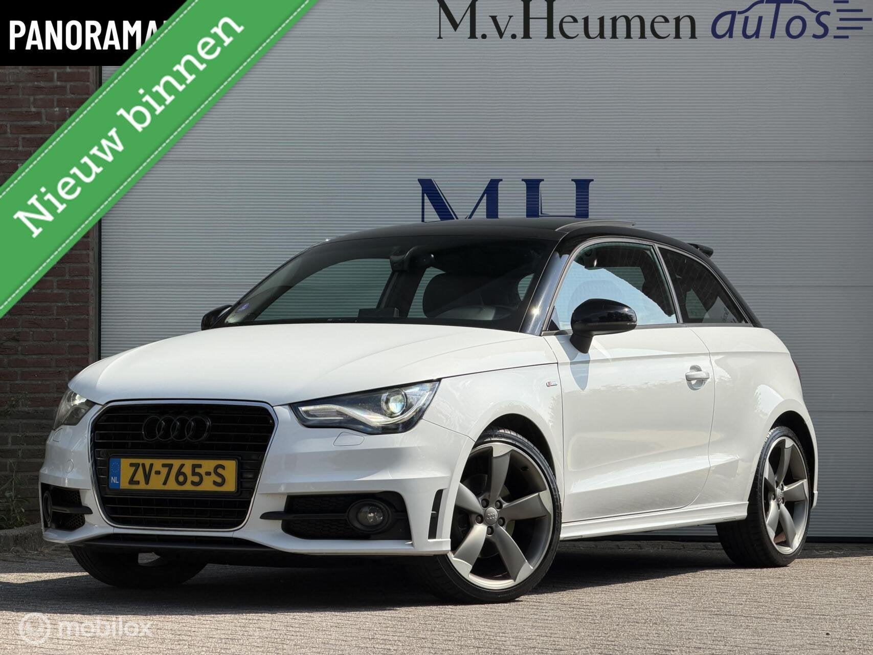 Audi A1 1.4 TFSI 185PK S-Line Panoramadak Stoelverwarming, Zwart, 4 cilinders, 1165 kg, 4 stoelen