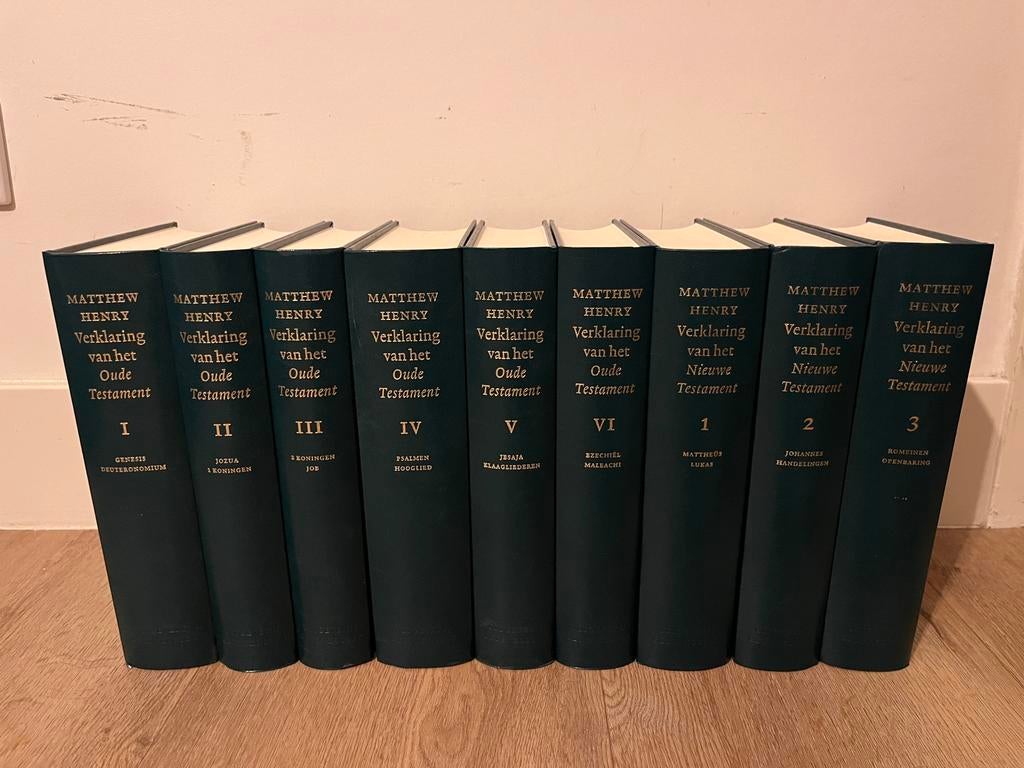 Bijbelverklaring Matthew Henry, Boeken, Godsdienst en Theologie, Ophalen of Verzenden, Zo goed als nieuw