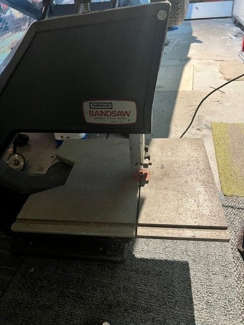 Lintzaag, Doe-het-zelf en Verbouw, Ophalen, Gebruikt, 70 mm of meer, Lintzaag