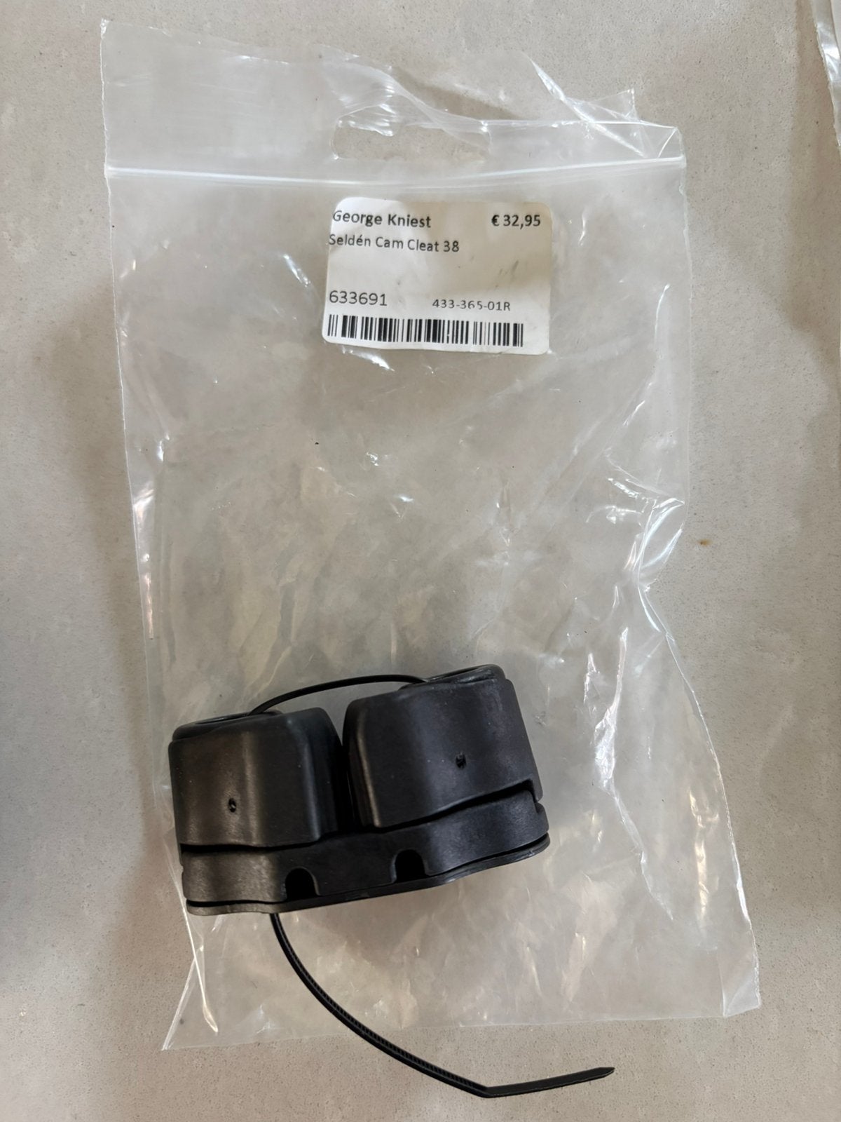 Selden cam cleat 38, Ophalen of Verzenden, Nieuw
