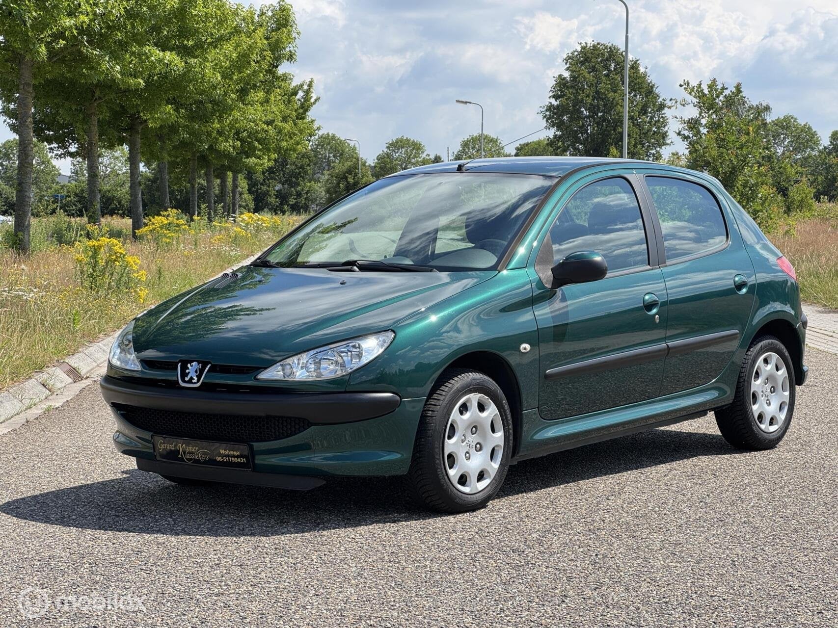 Peugeot 206 1.4 5-Deurs Airco Topconditie 2005, Auto's, Peugeot, Voorwielaandrijving, 4 cilinders, Elektrische ramen, Bedrijf