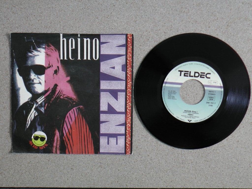 Heino - Enzian VINYL SINGLE, Gebruikt, 7 inch, Pop, Fotohoes