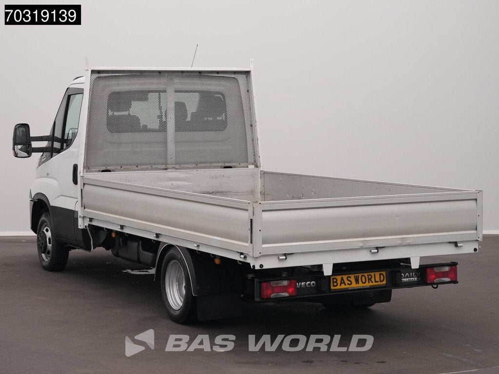Iveco Daily 35C18 3.0L Automaat Dubbellucht Open Laadbak 180, Auto's, Automaat, Gebruikt, Euro 6, 4 cilinders