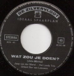 Shirley Zwerus -1961 - vroege (reclame)single van Shirley, Ophalen, Gebruikt, Nederlandstalig