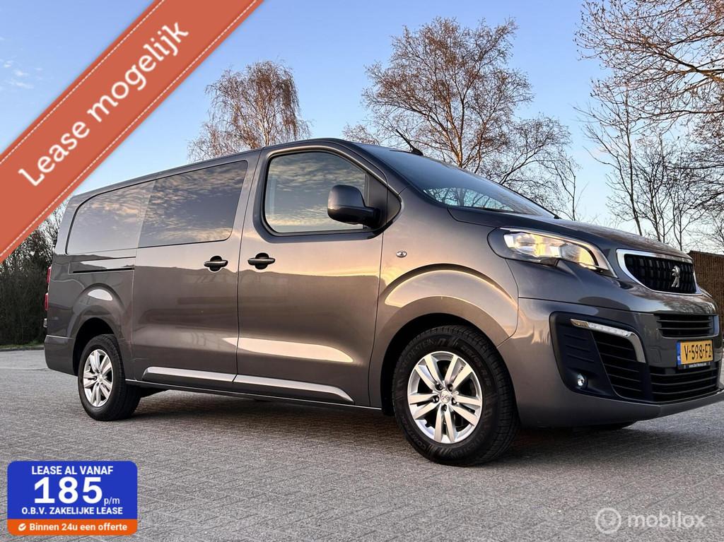 Peugeot Expert dubbele cabine 231L 2.0 BlueHDI 120 DC Pro, Auto's, Voorwielaandrijving, Stof, Gebruikt, 4 cilinders