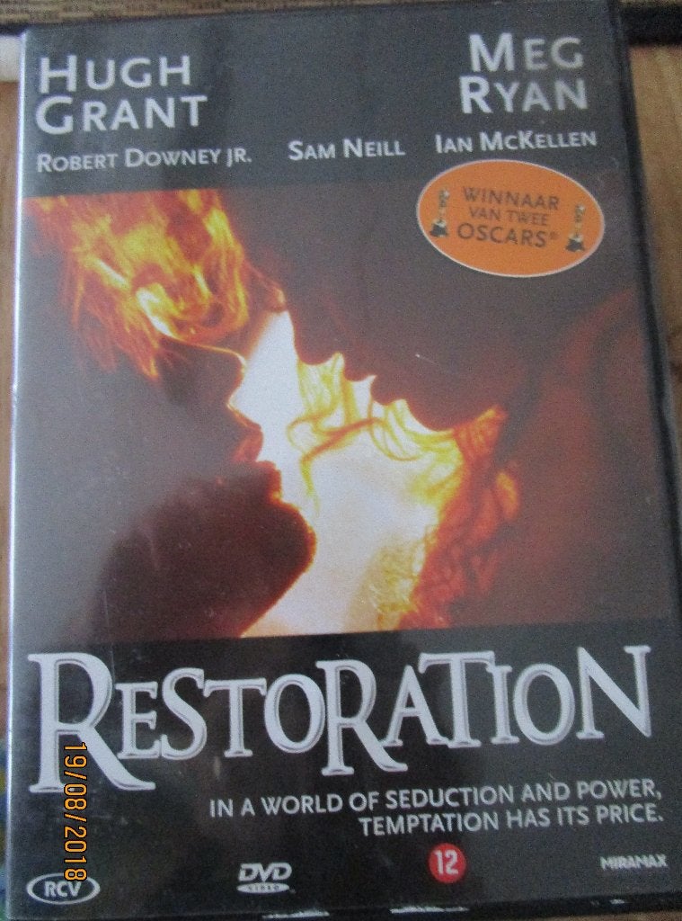 dvd Restoration, Ophalen of Verzenden, Zo goed als nieuw, Historisch of Kostuumdrama
