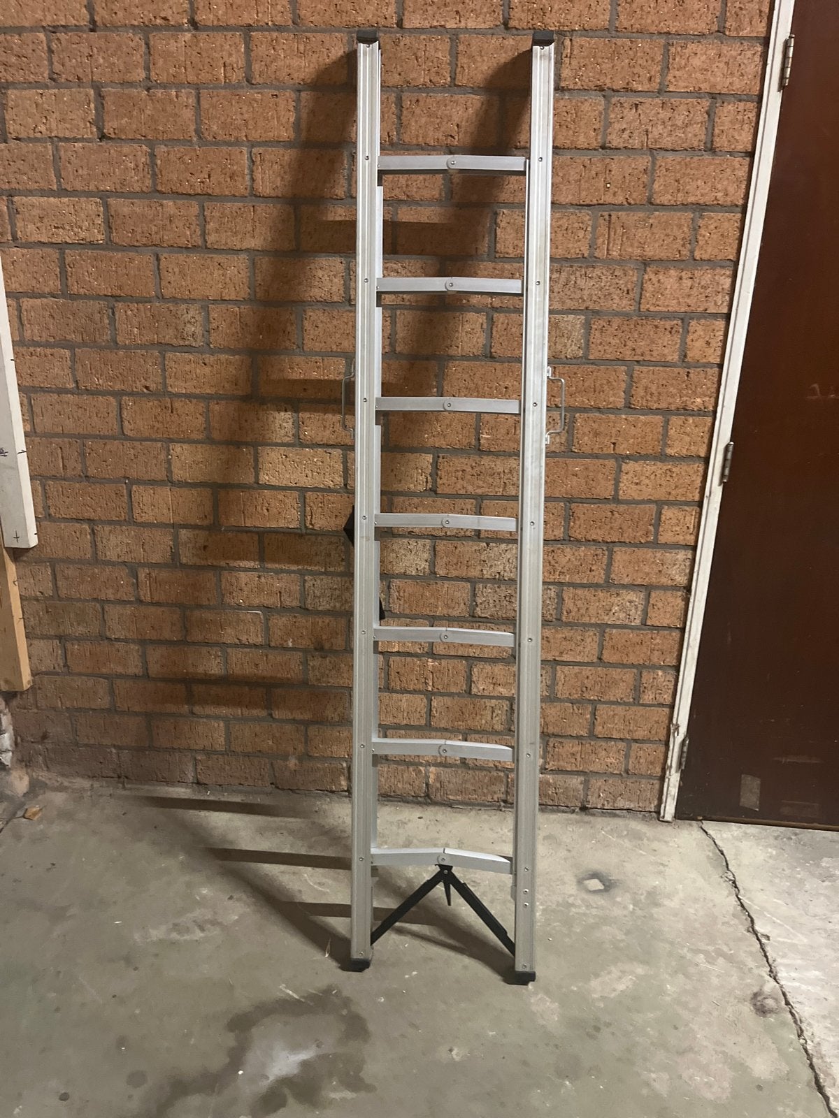 Opvouwbare ladder, Ophalen, 2 tot 4 meter