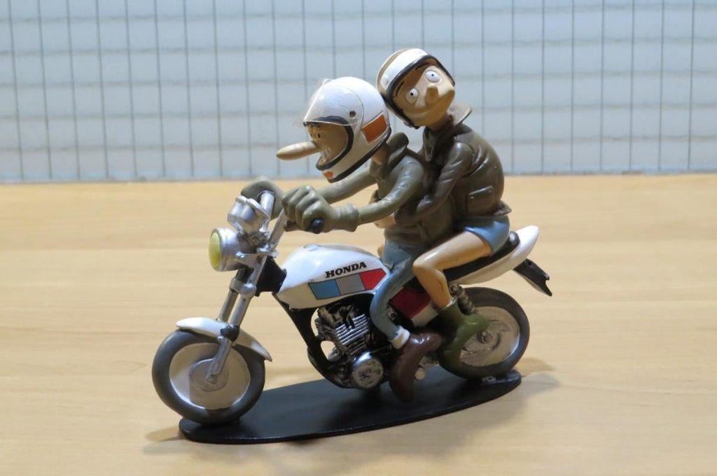 Joe Bar Ella froix & J.M. Traine Honda 125 CG 1:18 jb132 los, Ophalen of Verzenden, Nieuw, Overige typen