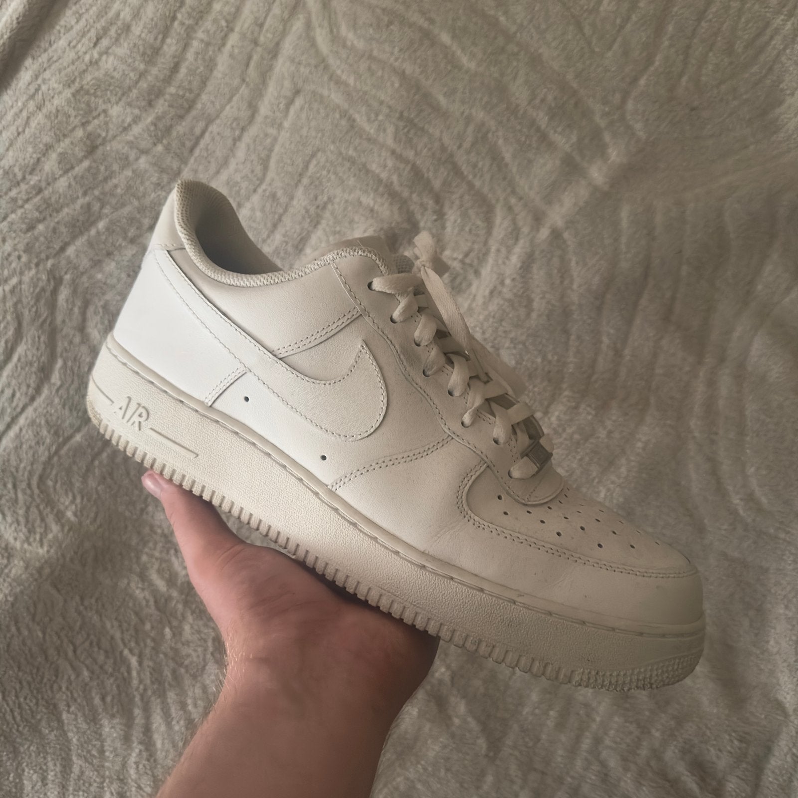 Nike air force 1, Wit, Ophalen of Verzenden, Sneakers of Gympen, Zo goed als nieuw