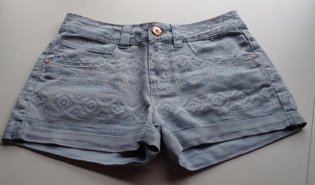 korte spijkerbroekje stretch met ruitenmotief/maat 146/10-11, Kinderen en Baby's, Kinderkleding | Maat 146, Denim Co, Jongen of Meisje